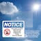 Signmission This Area Is Scent Free For Sign With Symbol, 5 in W x Rectangle, Vinyl Decal OS-2PACK-NS-D-35-L-18589 - alternate 2